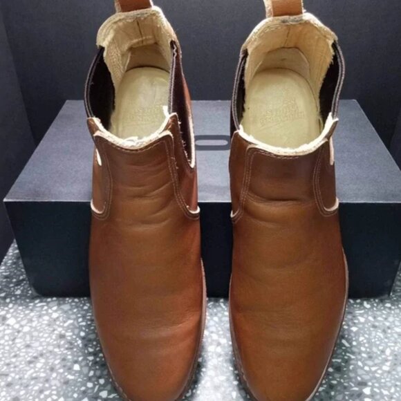 Red Wing Heritage 6-inch Chelsea Boot, Pecan Boundary Leather - Picture 12 of 14